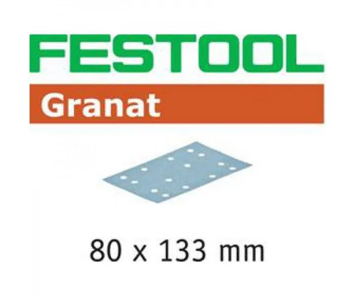 Фото Материал шлифовальный Festool Granat P 180, компл. из 10 шт. STF 80x133 P180 GR 10X в интернет-магазине ToolHaus.ru